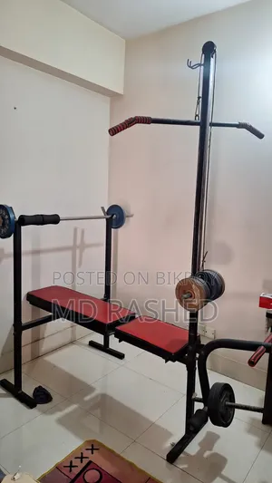 Home Gym Setup - All in One Bench