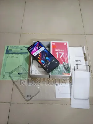 নতুন শাওমি রেডমি ১৭ ১২৮ জিবি ব্ল্যাক