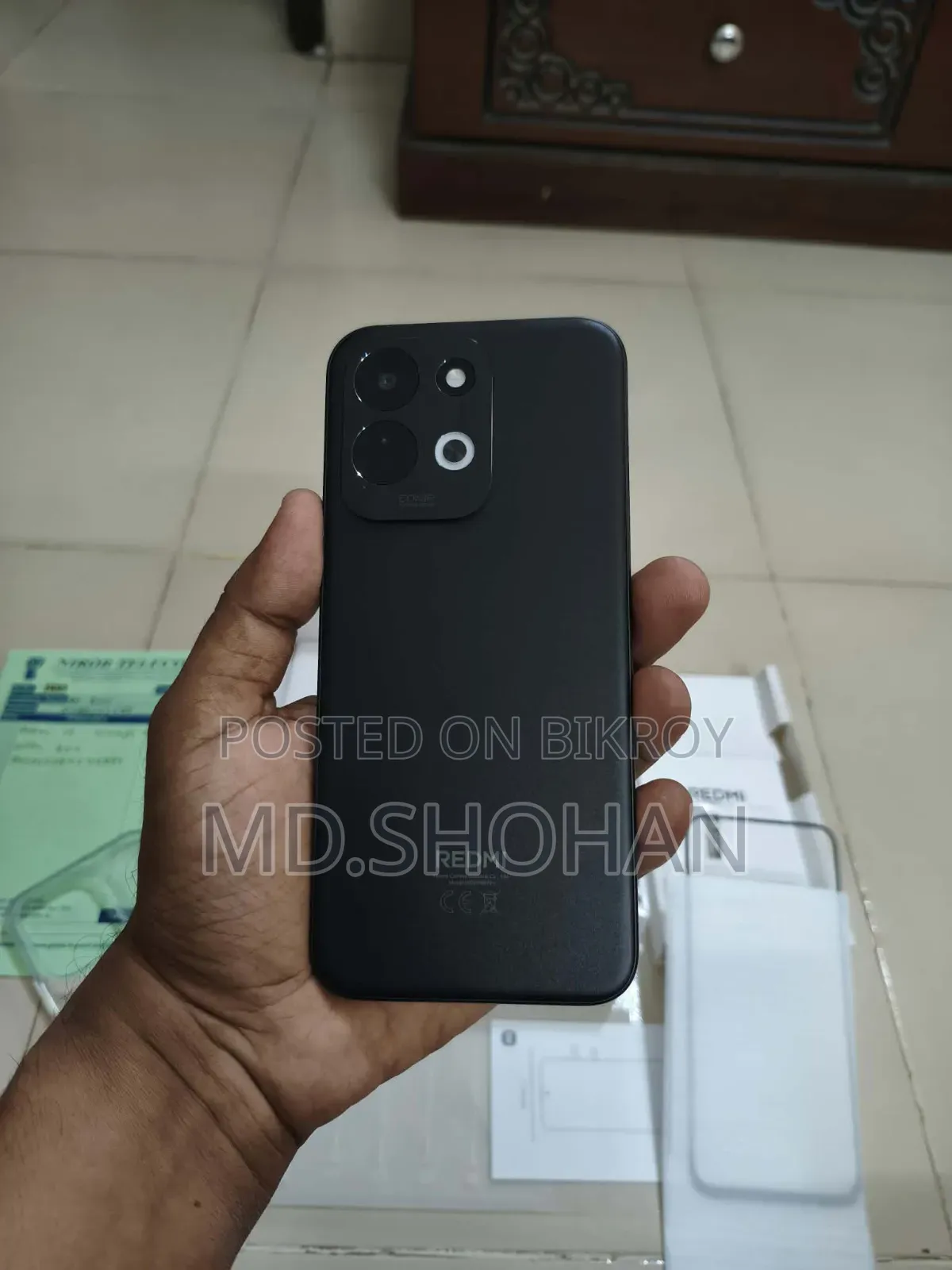 নতুন শাওমি রেডমি ১৭ ১২৮ জিবি ব্ল্যাক