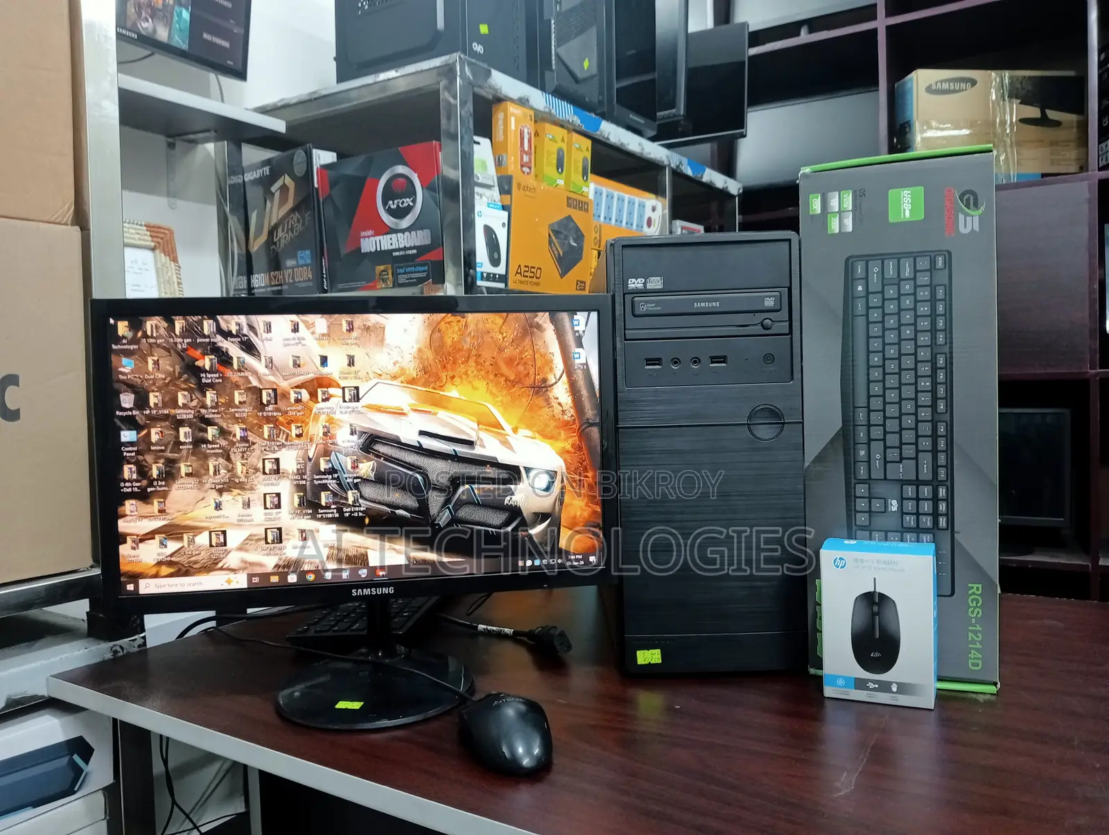 Desktop Computer Gigabyte 4GB Intel Core i3 HDD 500GB