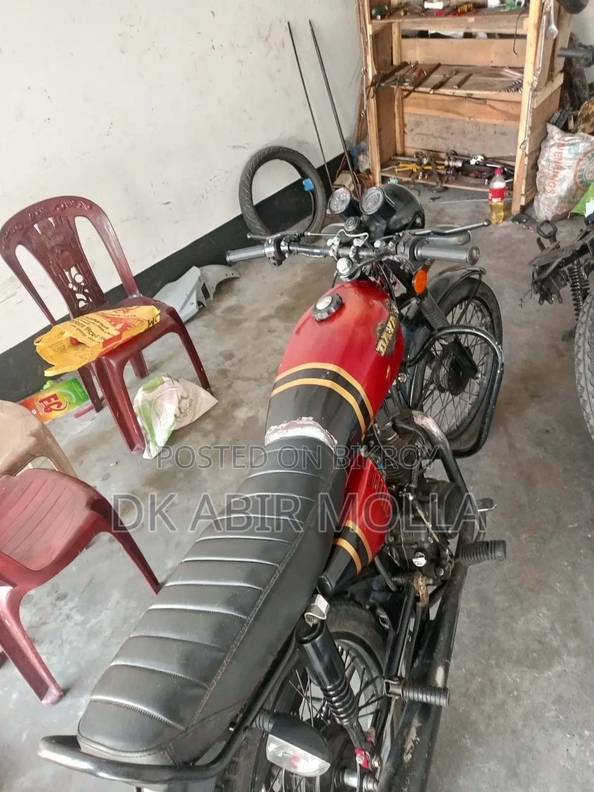 Dayang DY125-28 2007 Red