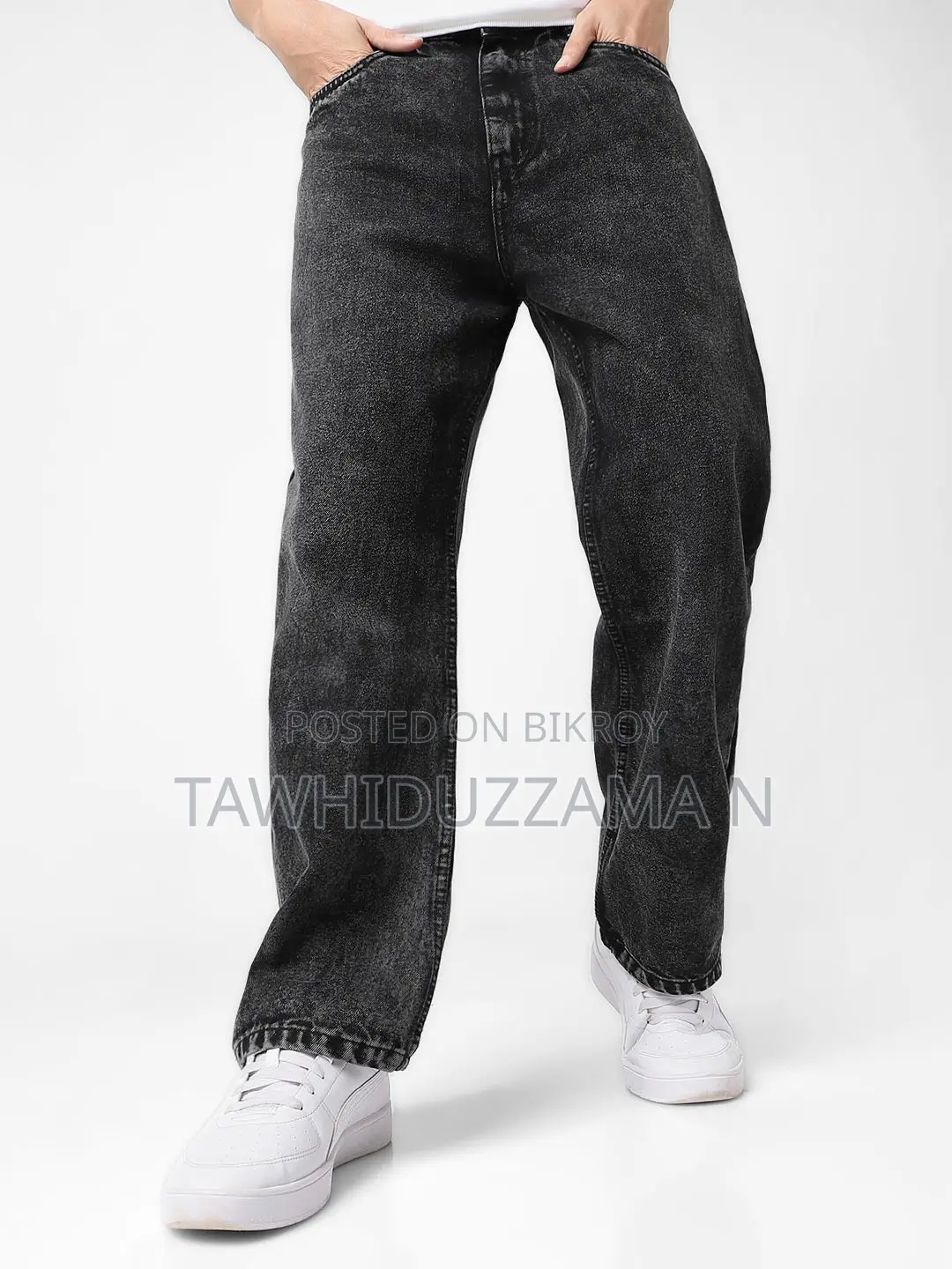 Baggy (Perfect Fit) Dark Ash Jeans.