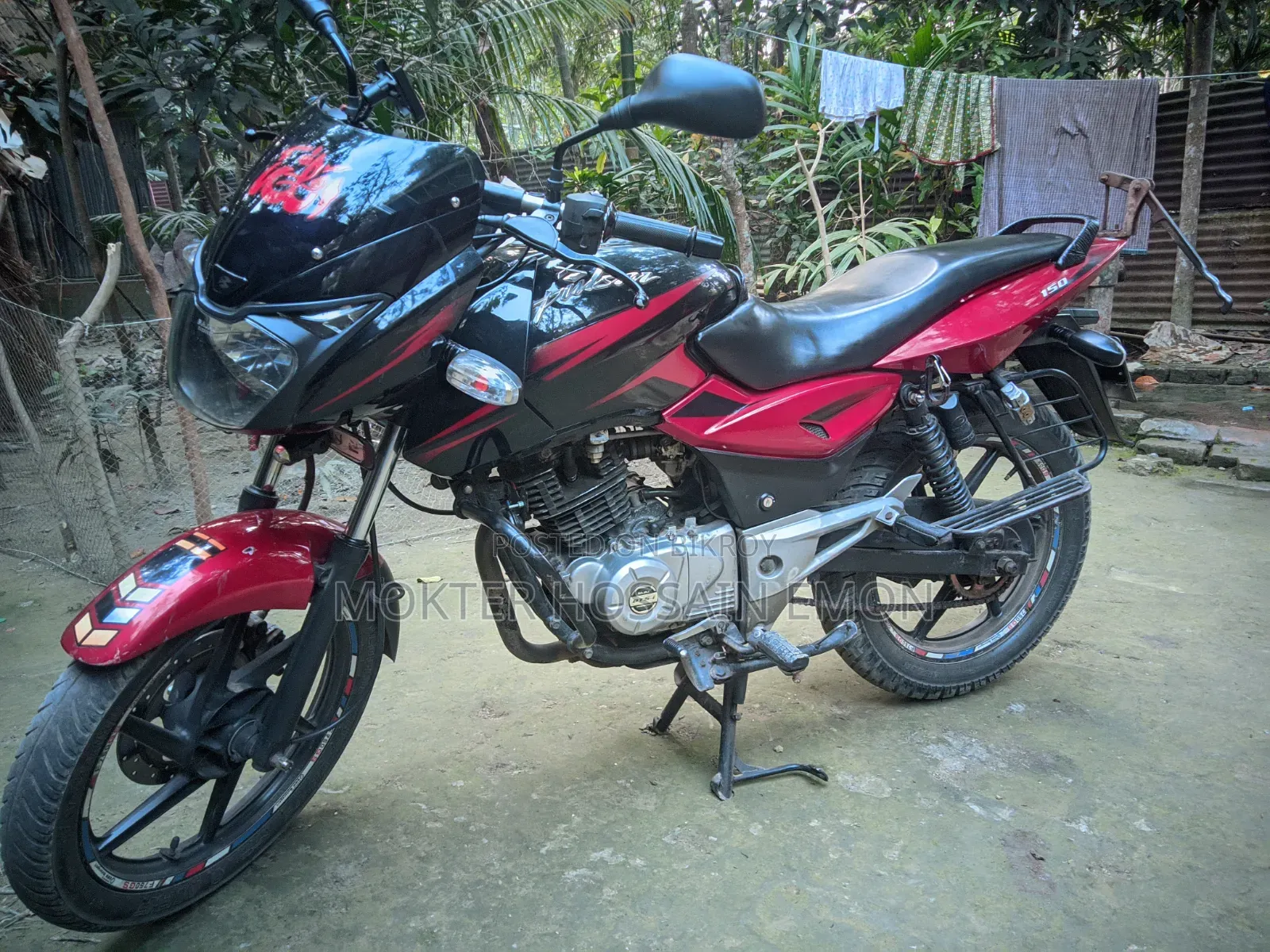 বাজাজ পালসার ১৫০ ২০১৫ কালো
