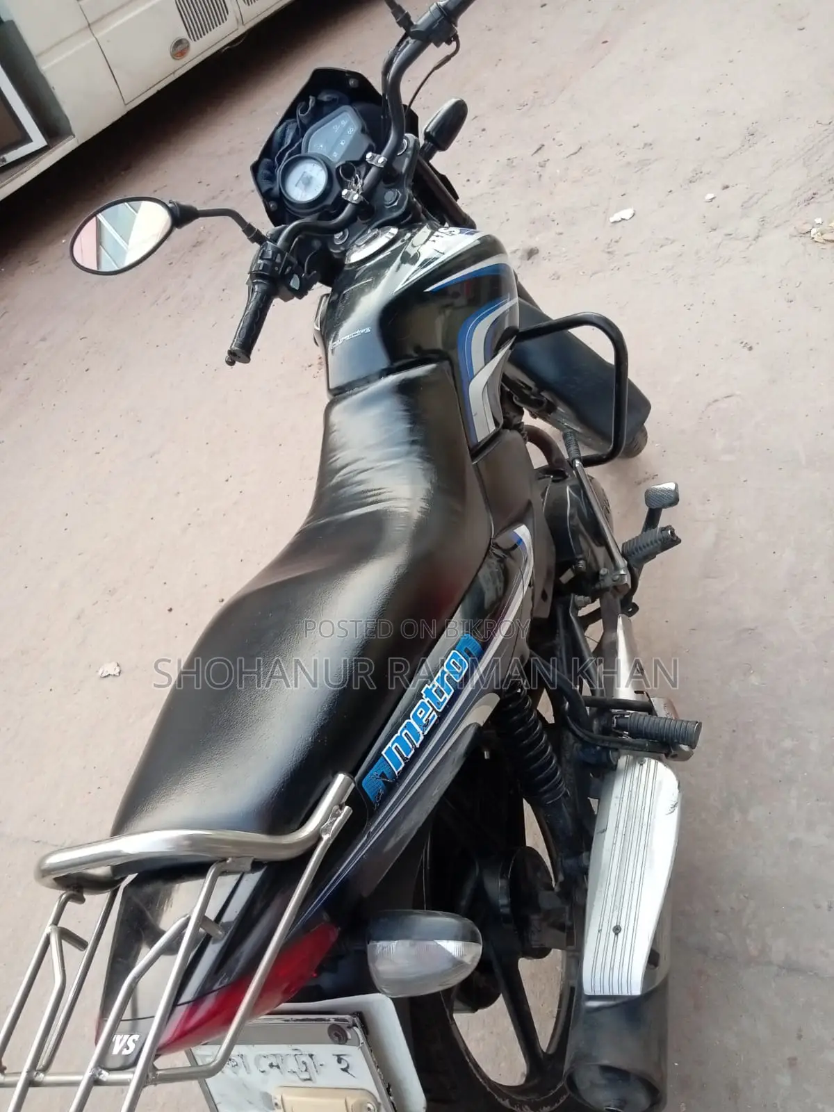 টিভিএস মেট্রো ২০১৭ কালো