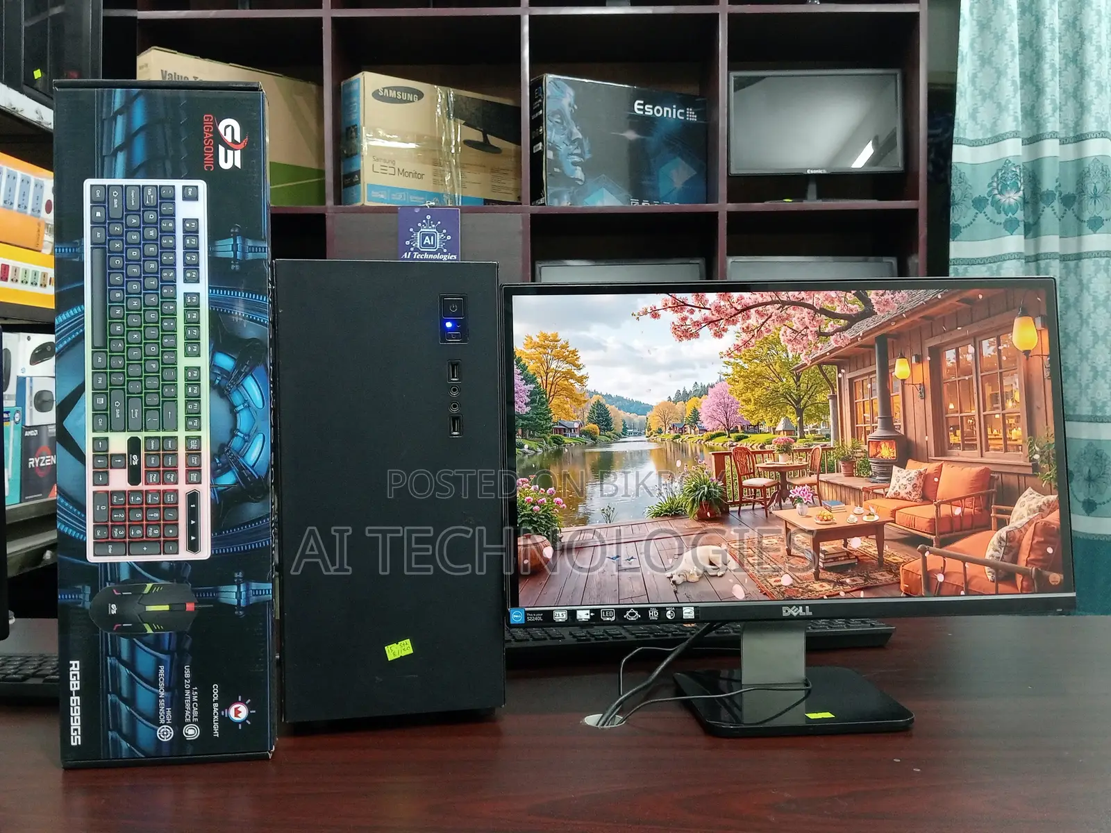Desktop Computer Asus 4GB Intel Core i5 SSD 128GB