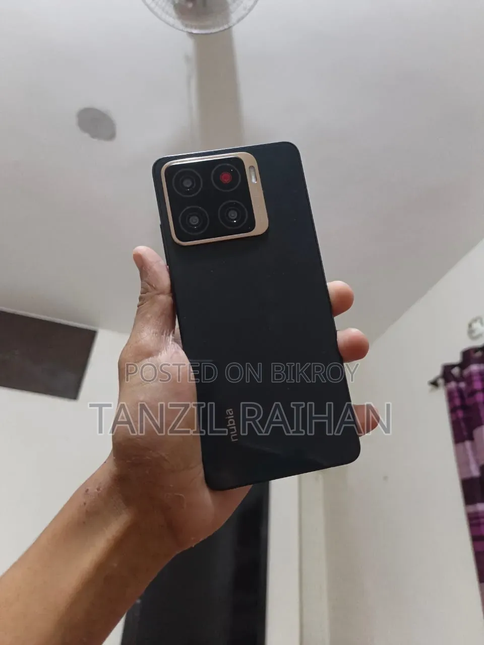 নতুন জেডটিই ব্লেড এ৫৬ ১২৮ জিবি ব্ল্যাক