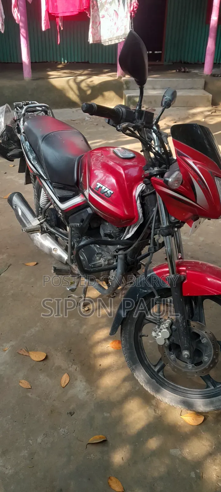 TVS Metro 2017 Red