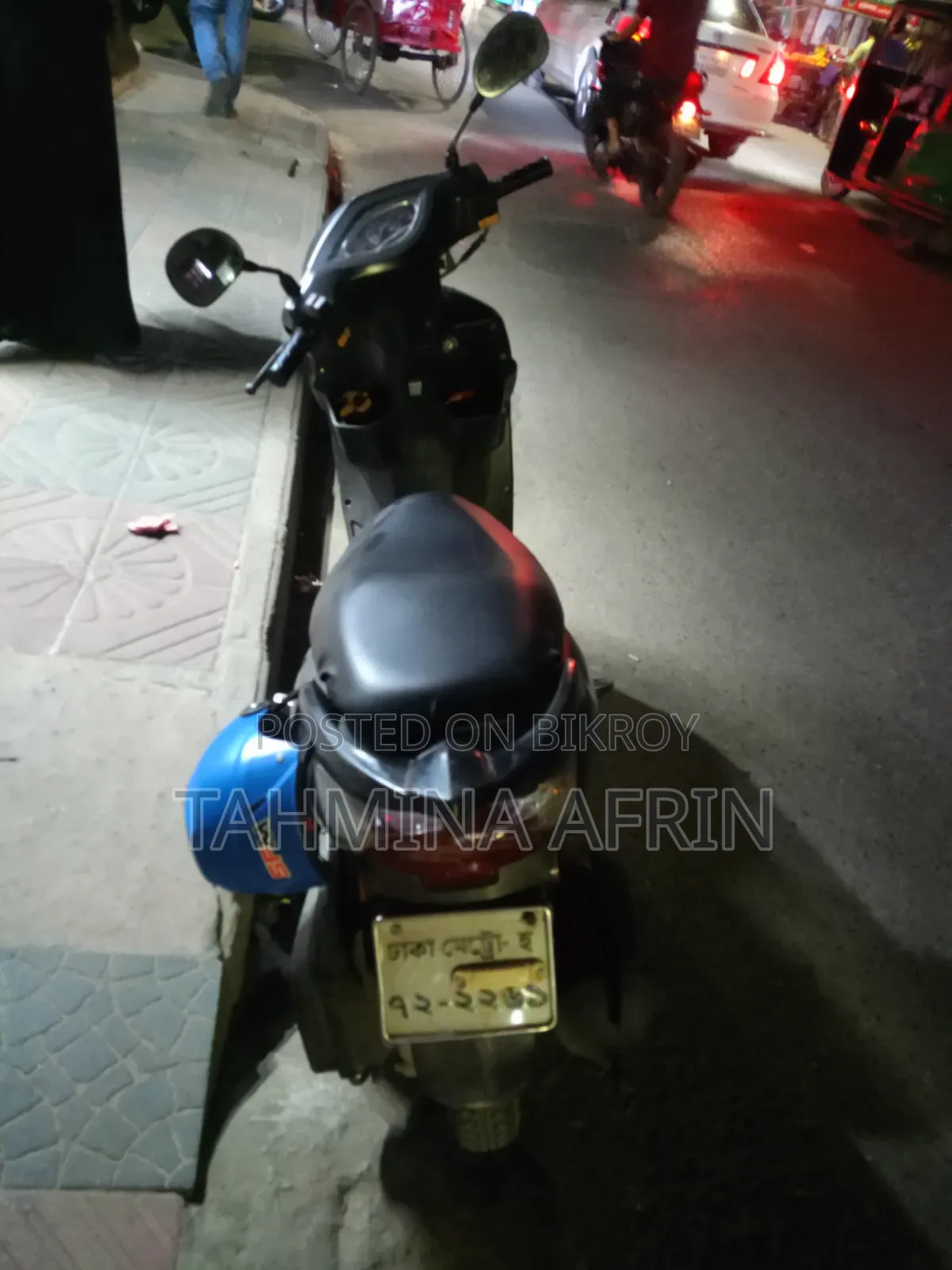 রানার স্কুটি-১১০ ২০২৩ কালো