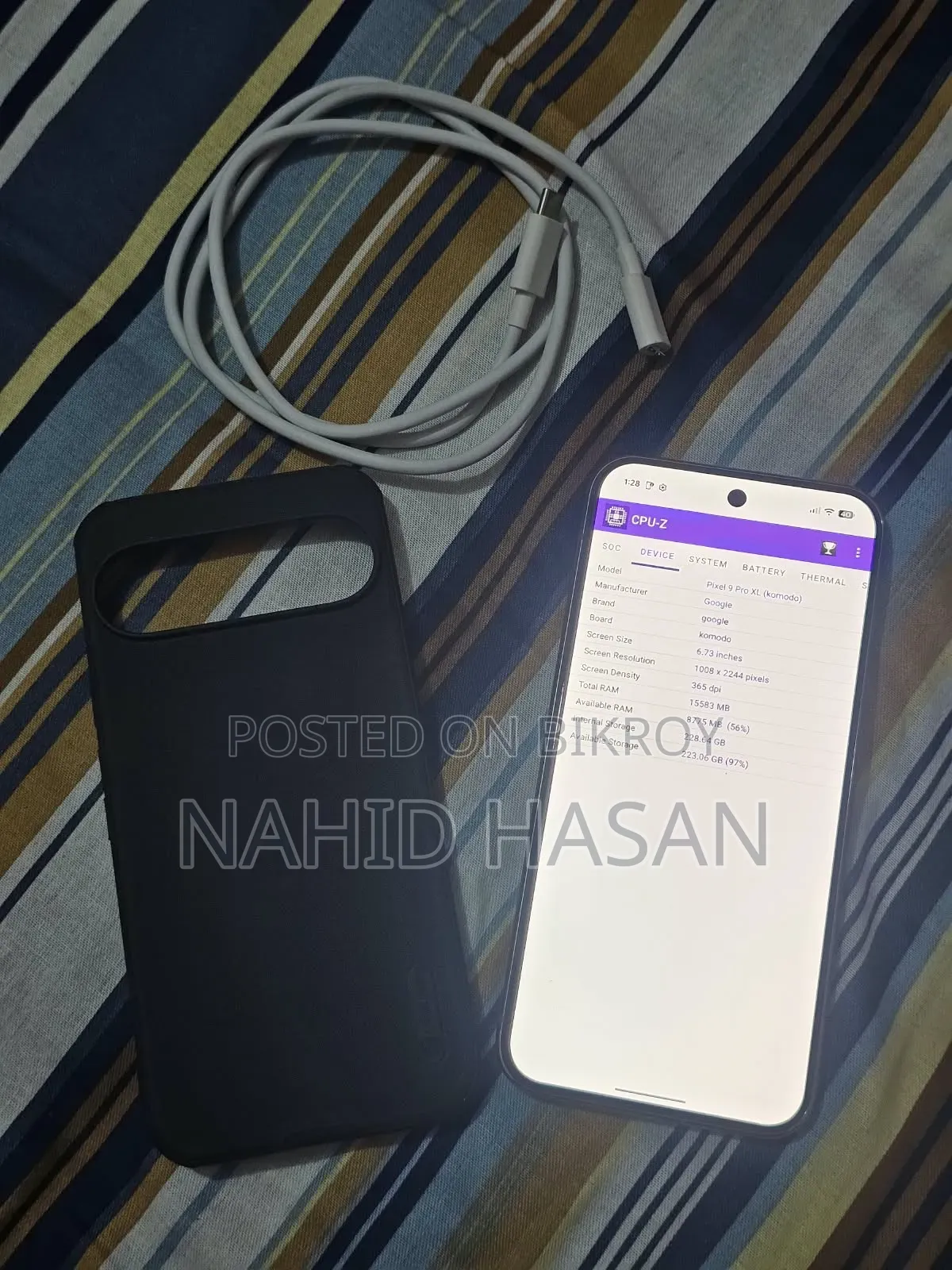 গুগল পিক্সেল ৯ প্রো এক্সএল ২৫৬ জিবি গ্রে