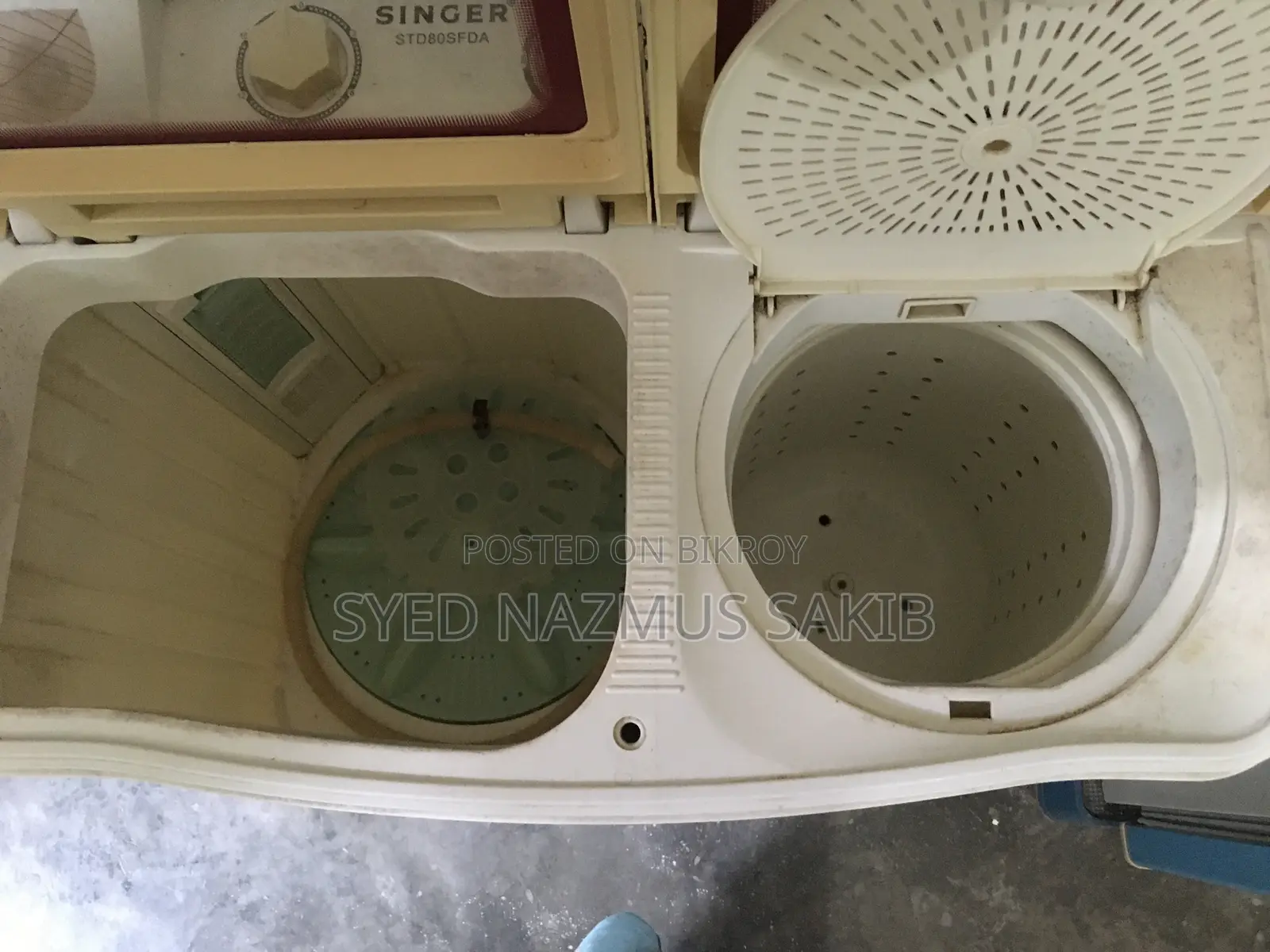 Singer Manual Washing Machine (8KG)