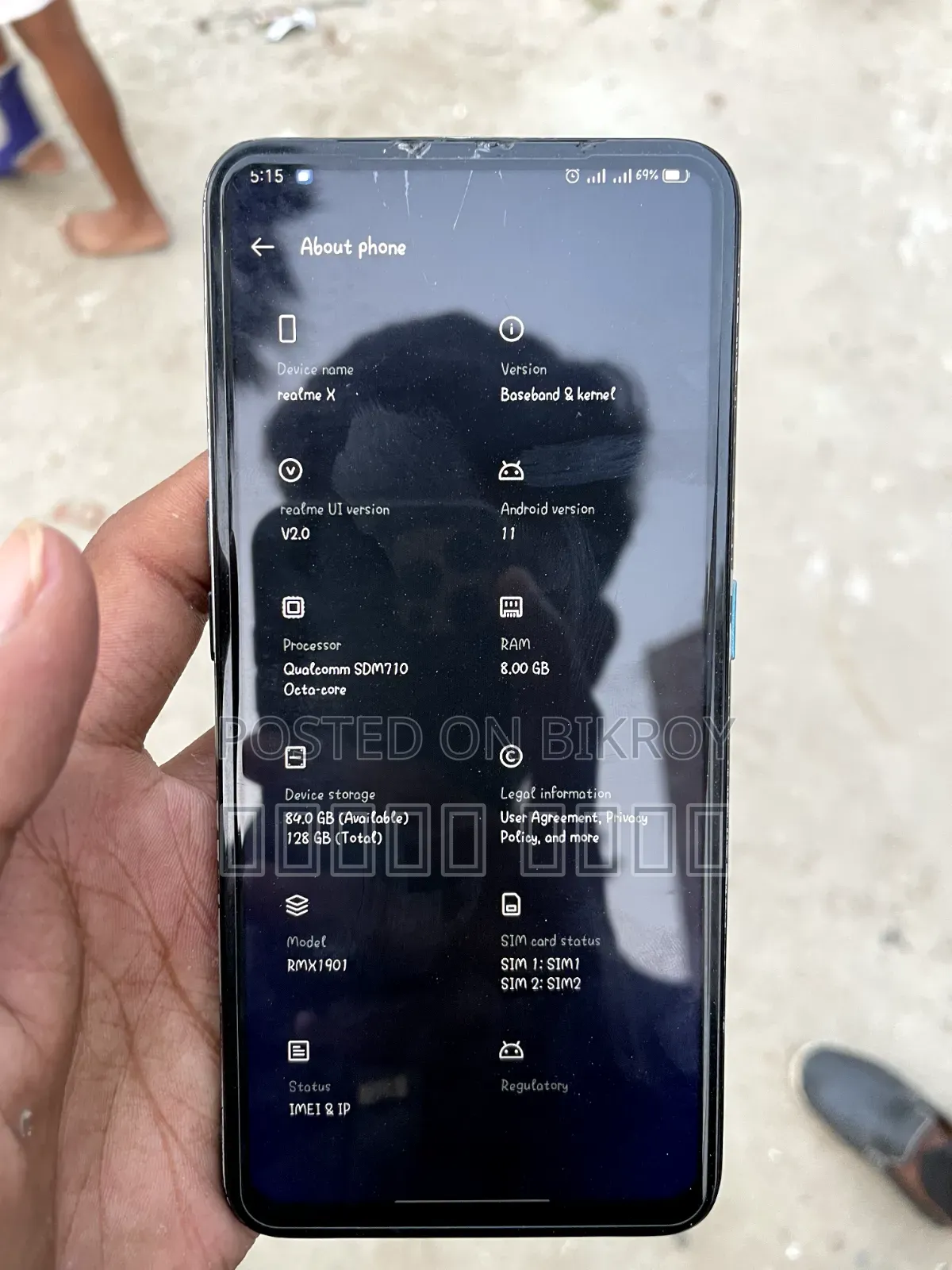 Realme X 128 GB White