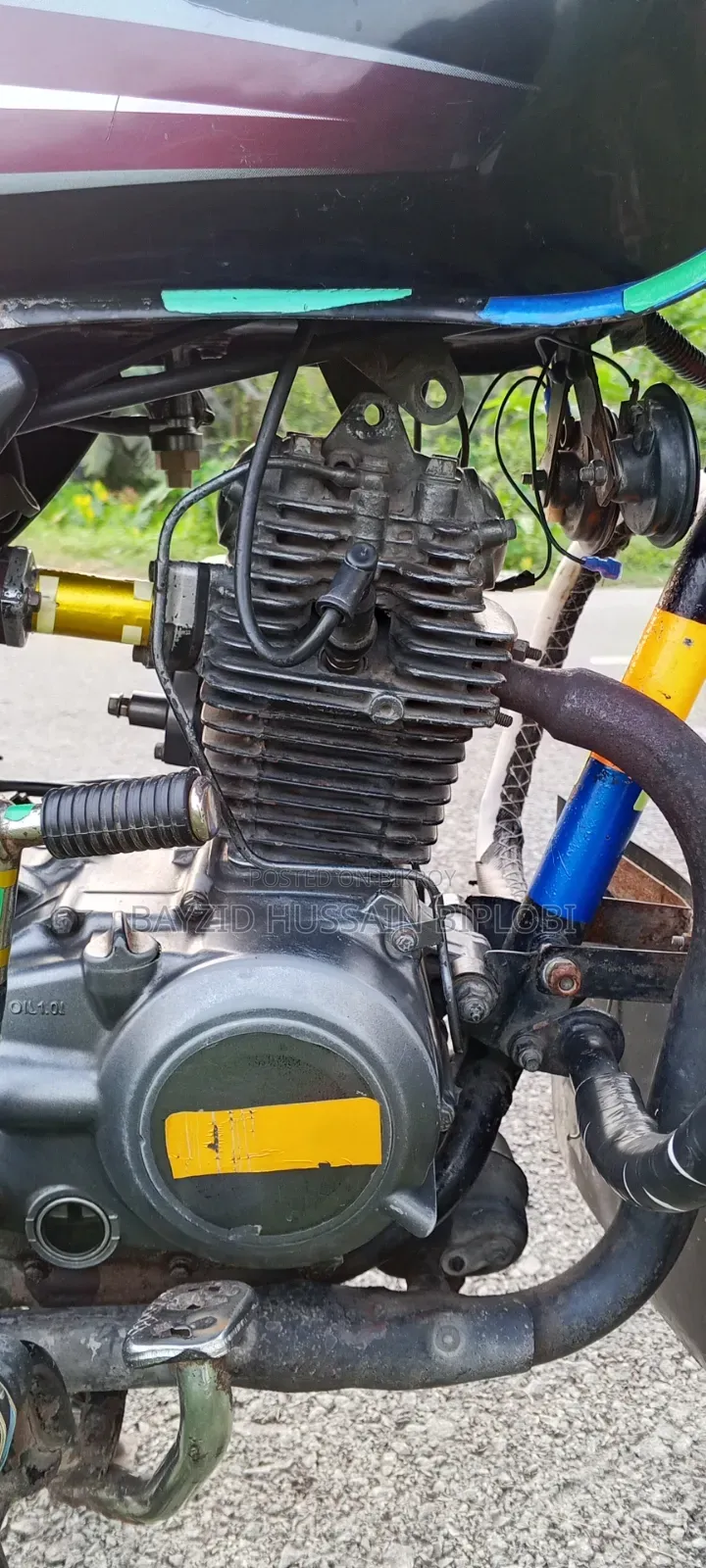 বাজাজ প্লাটিনা ১০০ ২০১২ কালো