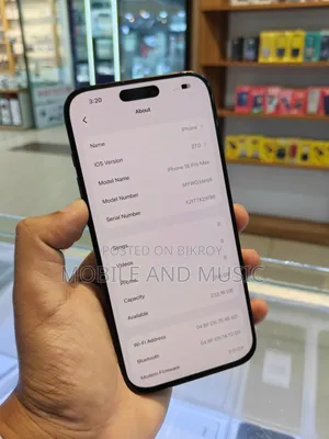 Apple iPhone 16 Pro Max 256 GB Black