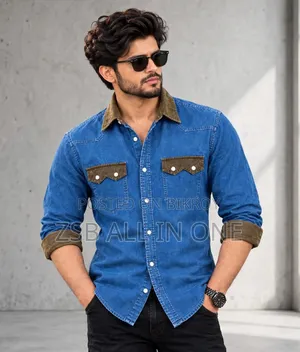 Stylish Denim Shirt Premium Quality