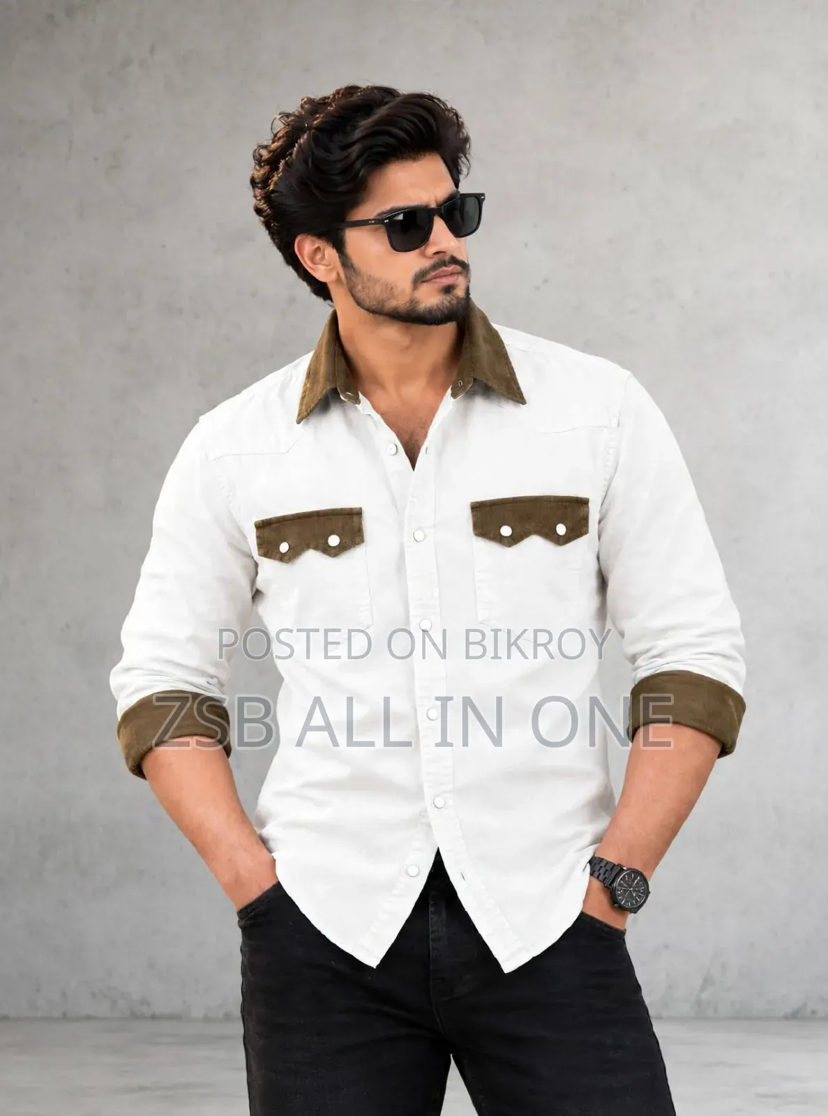 Stylish Denim Shirt Premium Quality