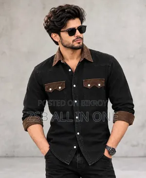 Stylish Denim Shirt Premium Quality