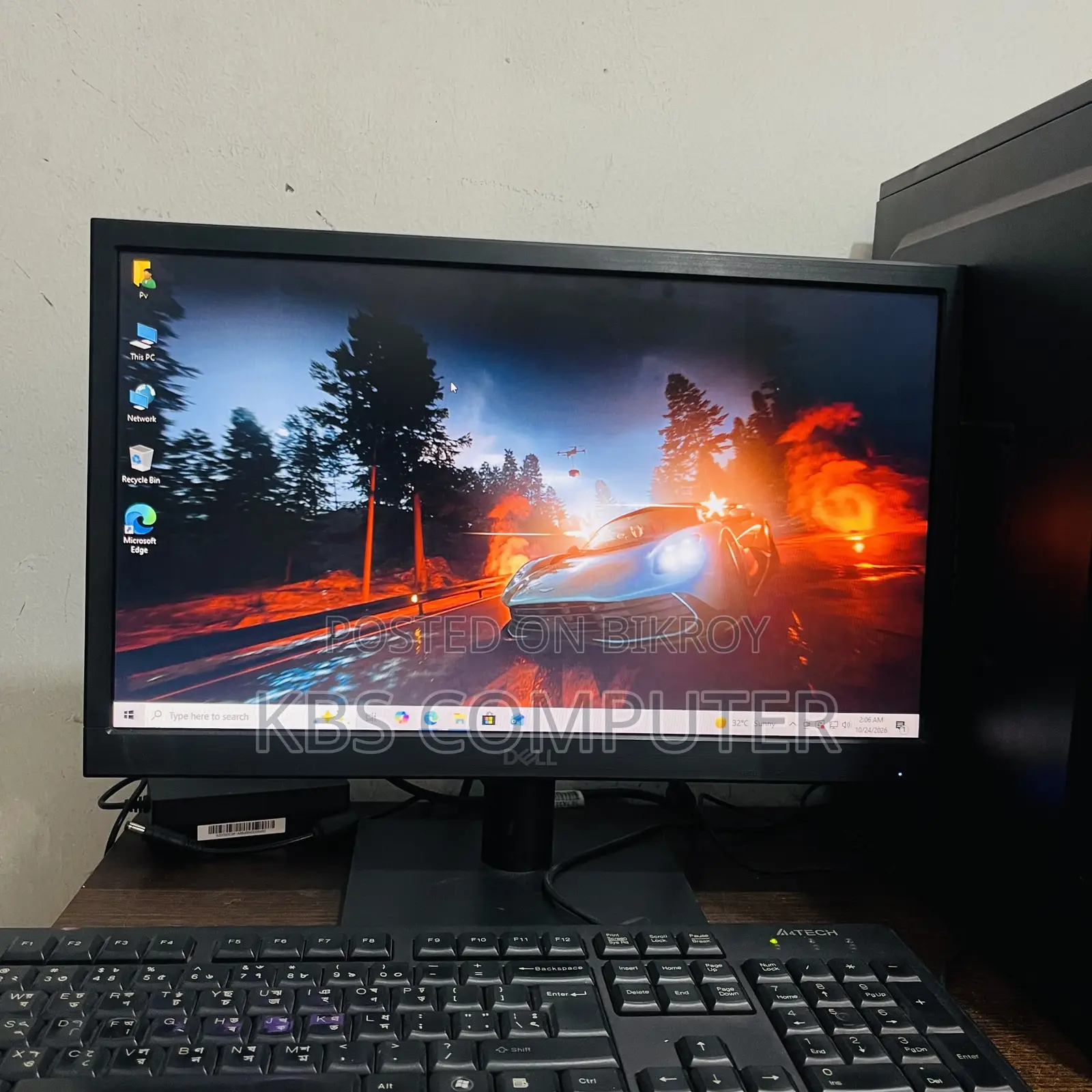 Desktop Computer Gigabyte 4GB Intel Core i3 SSD 128GB