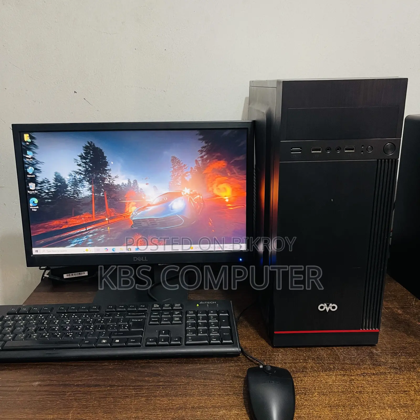 Desktop Computer Gigabyte 4GB Intel Core i3 SSD 128GB