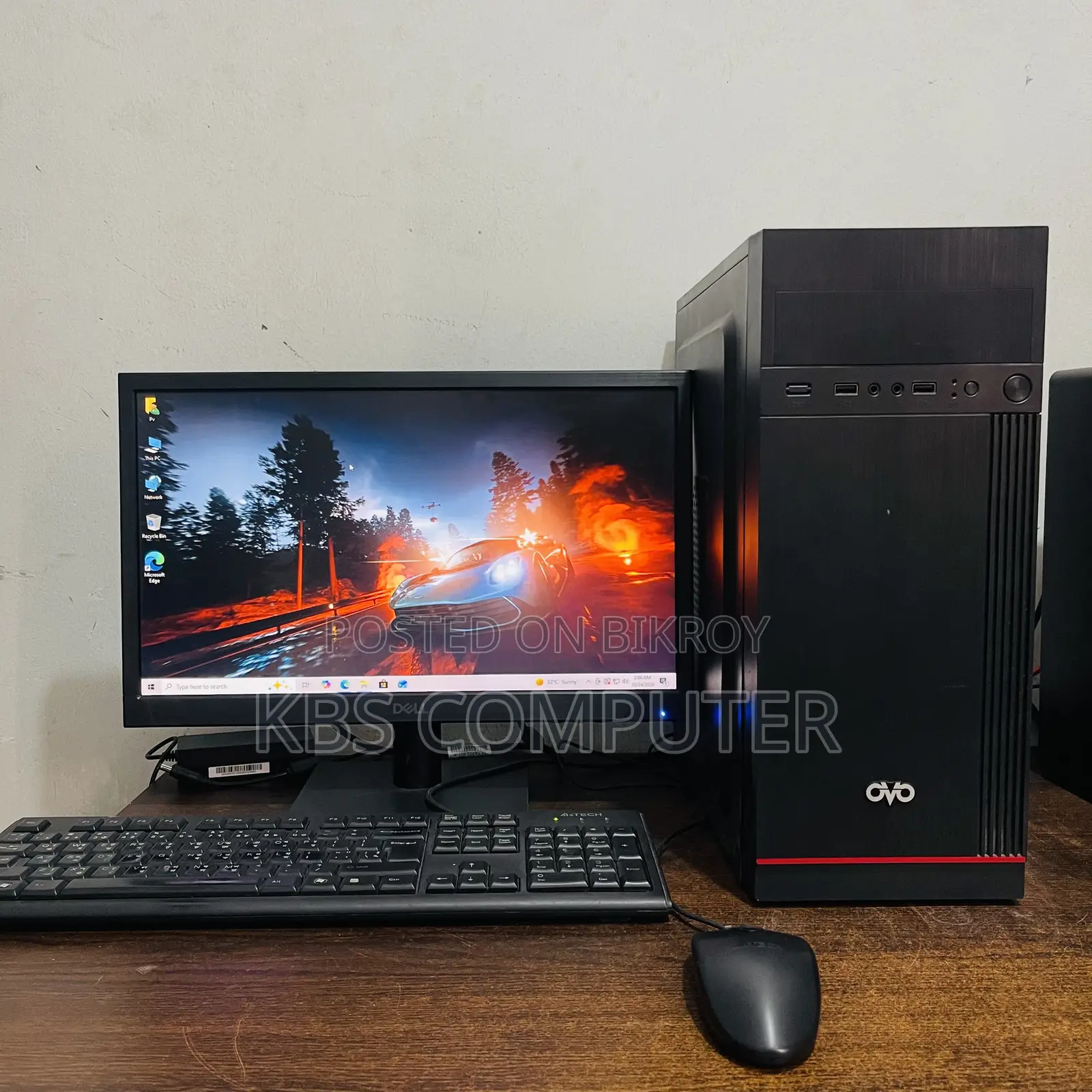 Desktop Computer Gigabyte 4GB Intel Core i3 SSD 128GB