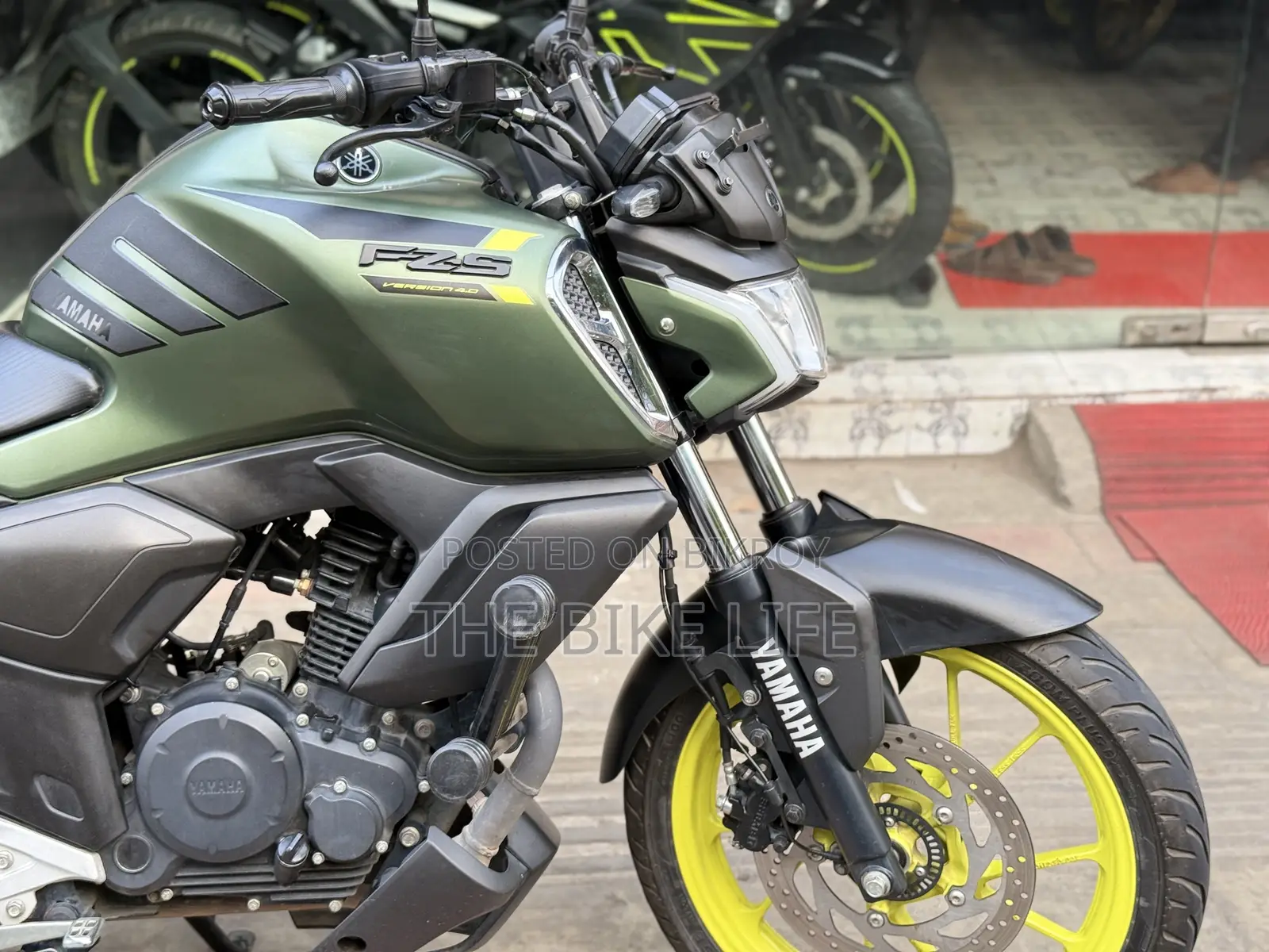 ইয়ামাহা এফজেডএস ভি৪ ২০২৫ গ্রিন