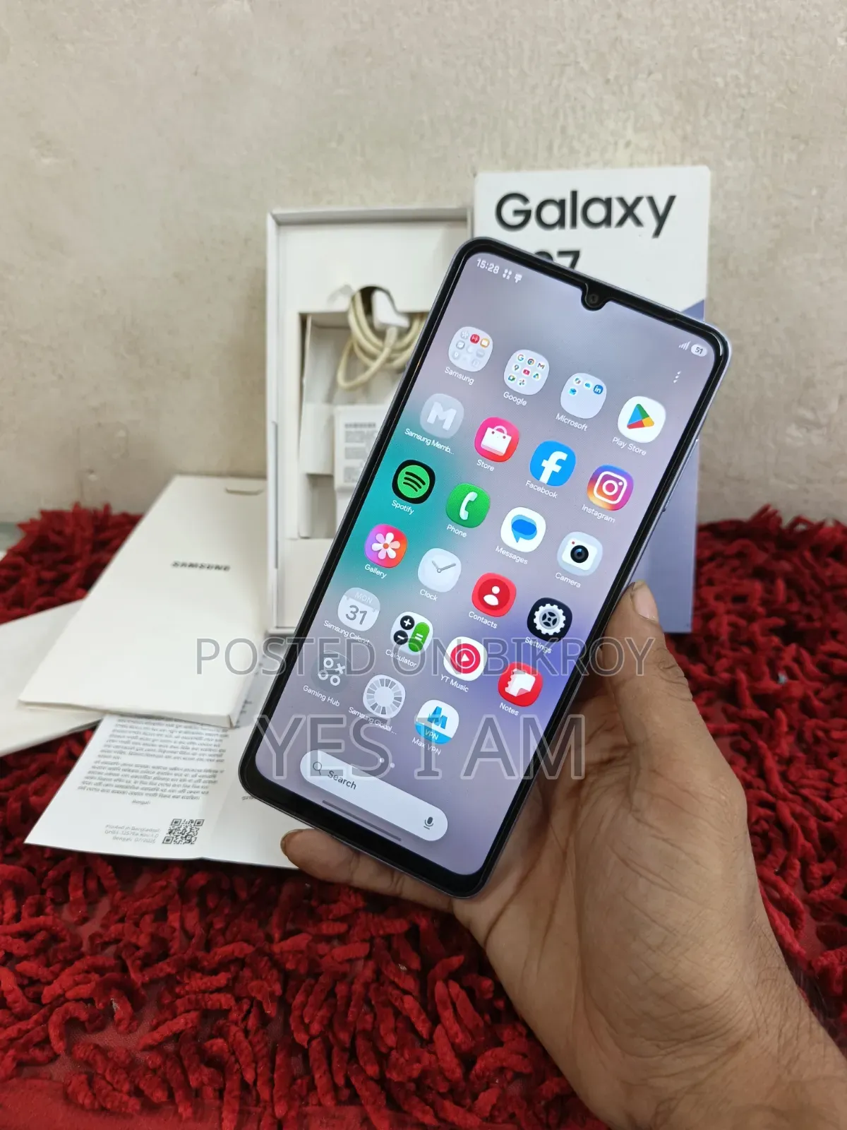 Samsung Galaxy A07 128 GB Blue