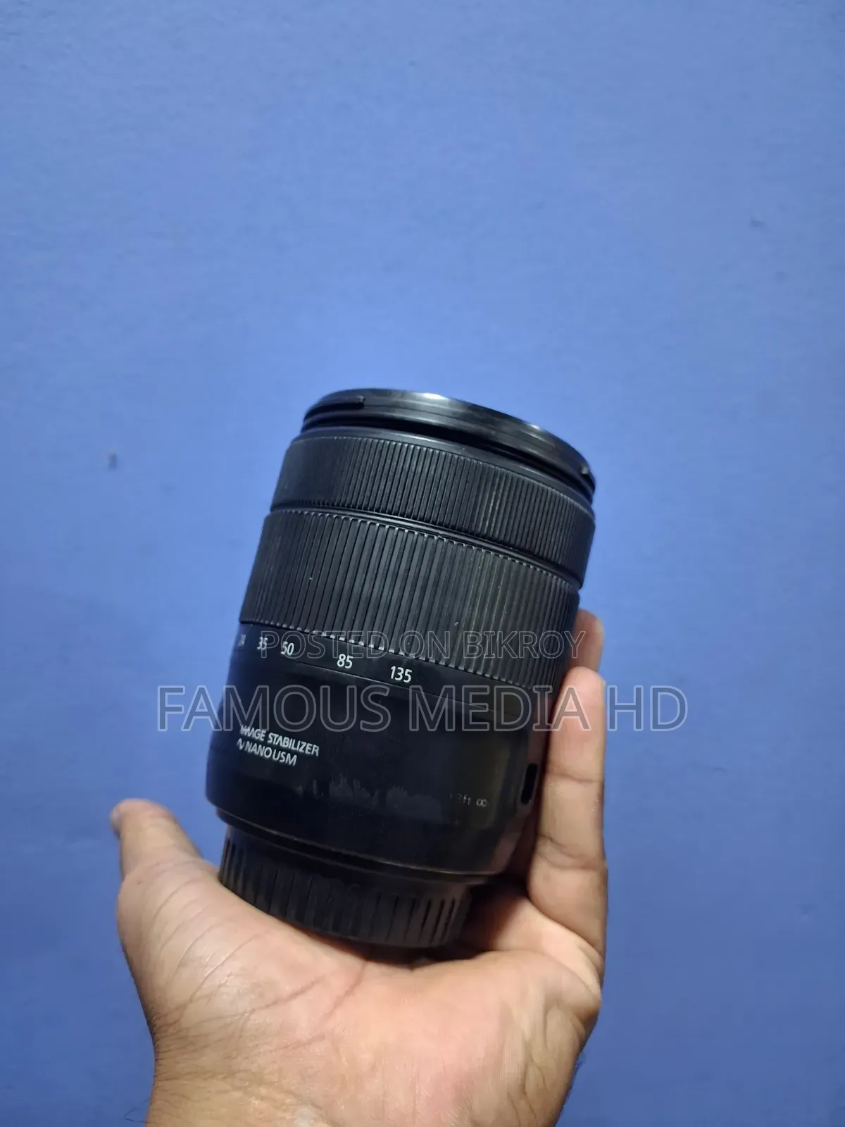 Canon EF-S 18-135mm USM Standard Mastar Zoom Lens