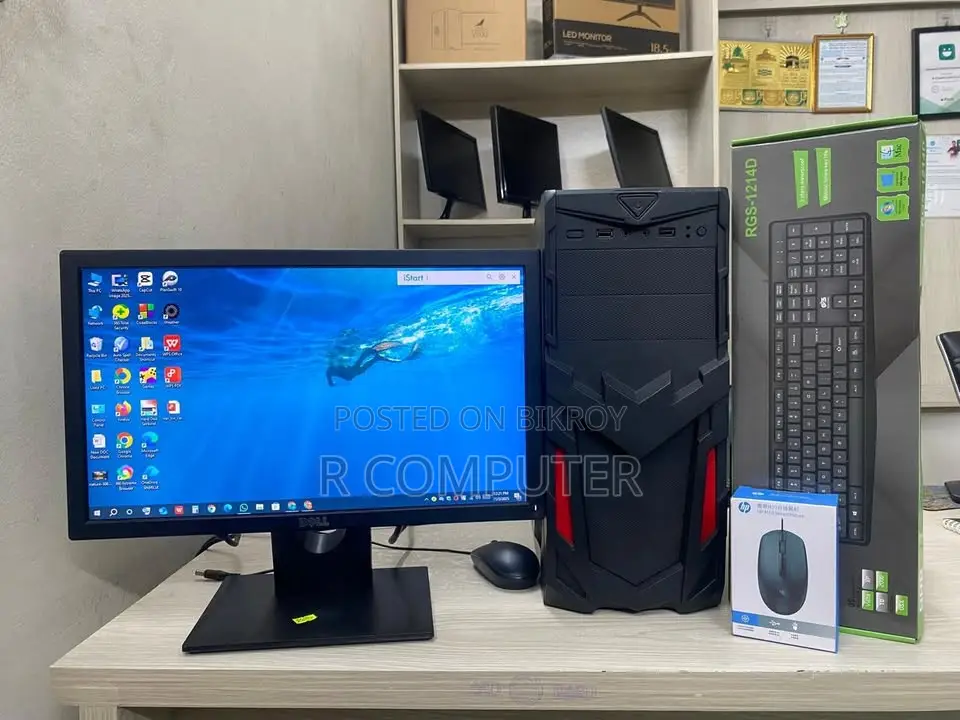 Desktop Computer Gigabyte 4GB Intel Core i3 SSD 128GB