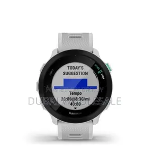 GARMIN FORERUNNER 55 - WHITESTONE (Only Pre - Order)