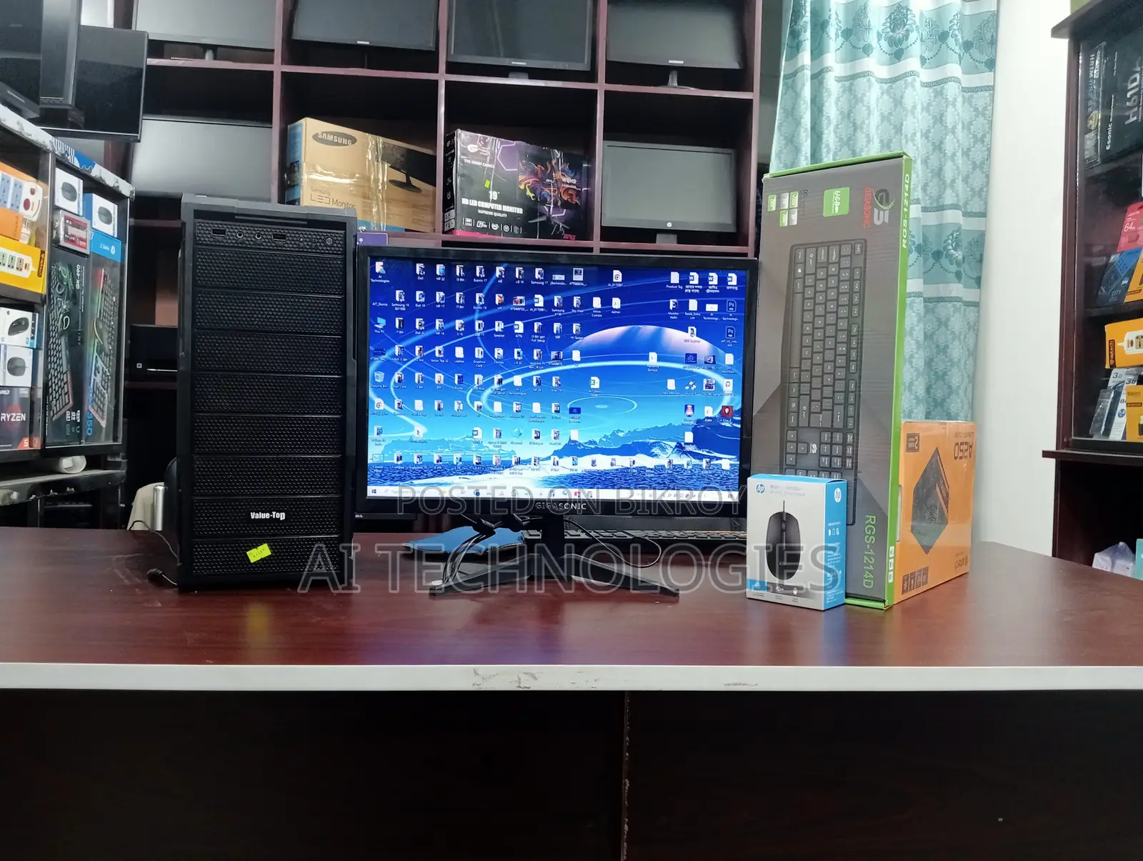 Desktop Computer Gigabyte 4GB Intel Core 2 Duo HDD 500GB
