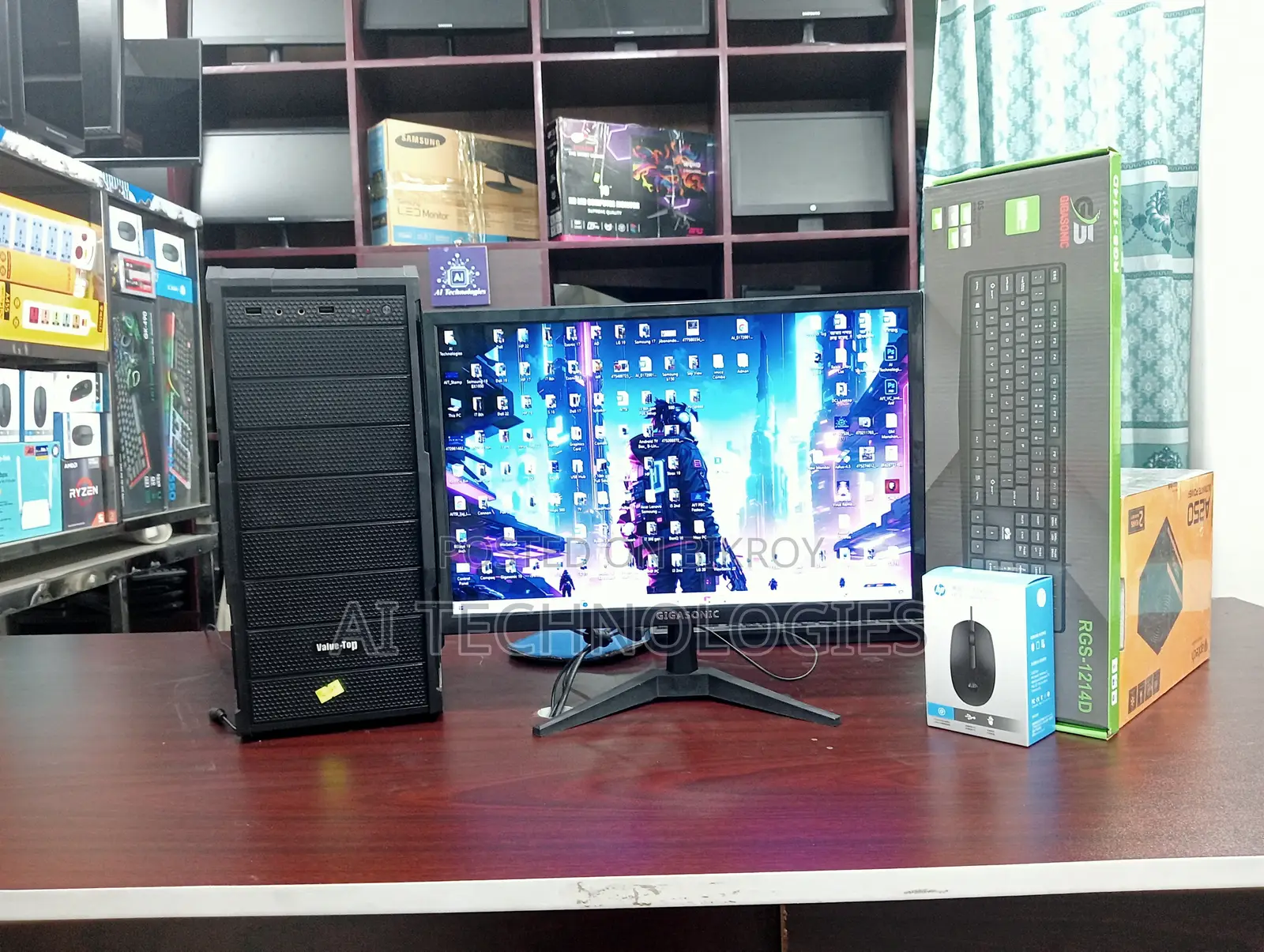 Desktop Computer Gigabyte 4GB Intel Core 2 Duo HDD 500GB