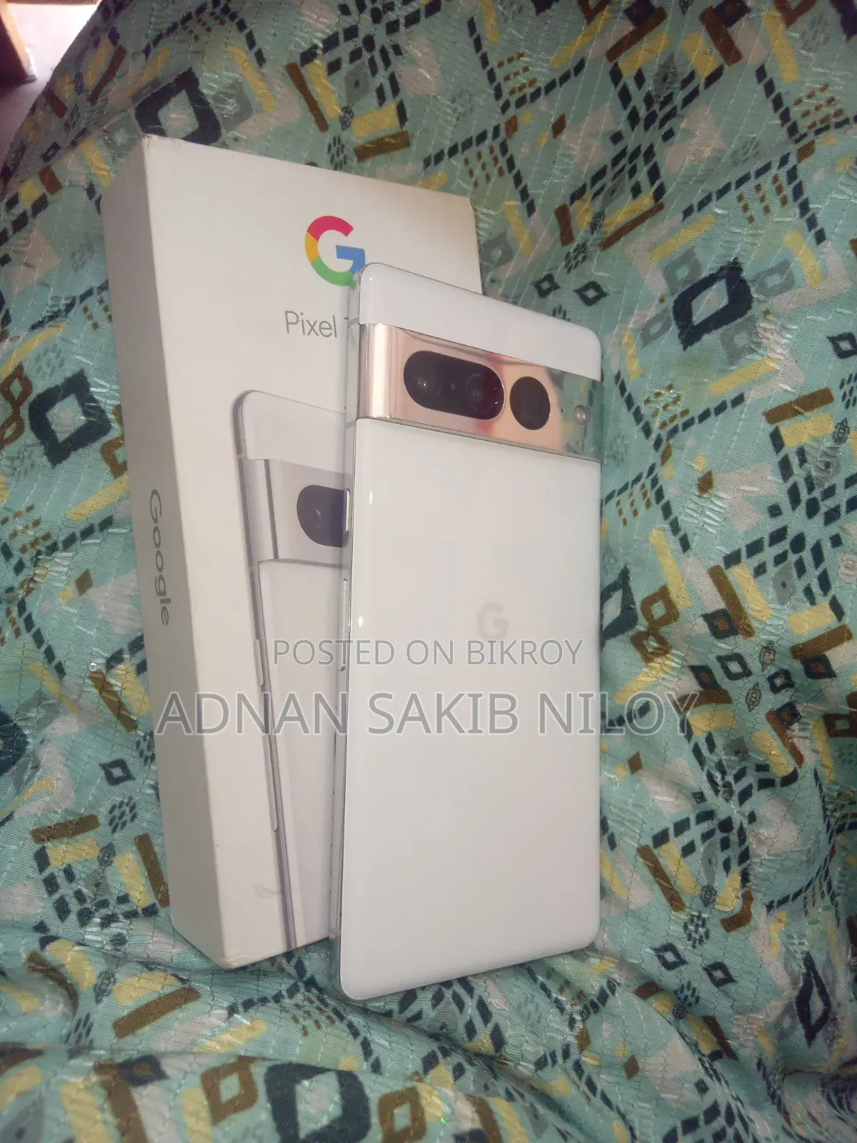 গুগল পিক্সেল ৭ প্রো ২৫৬ জিবি সাদা