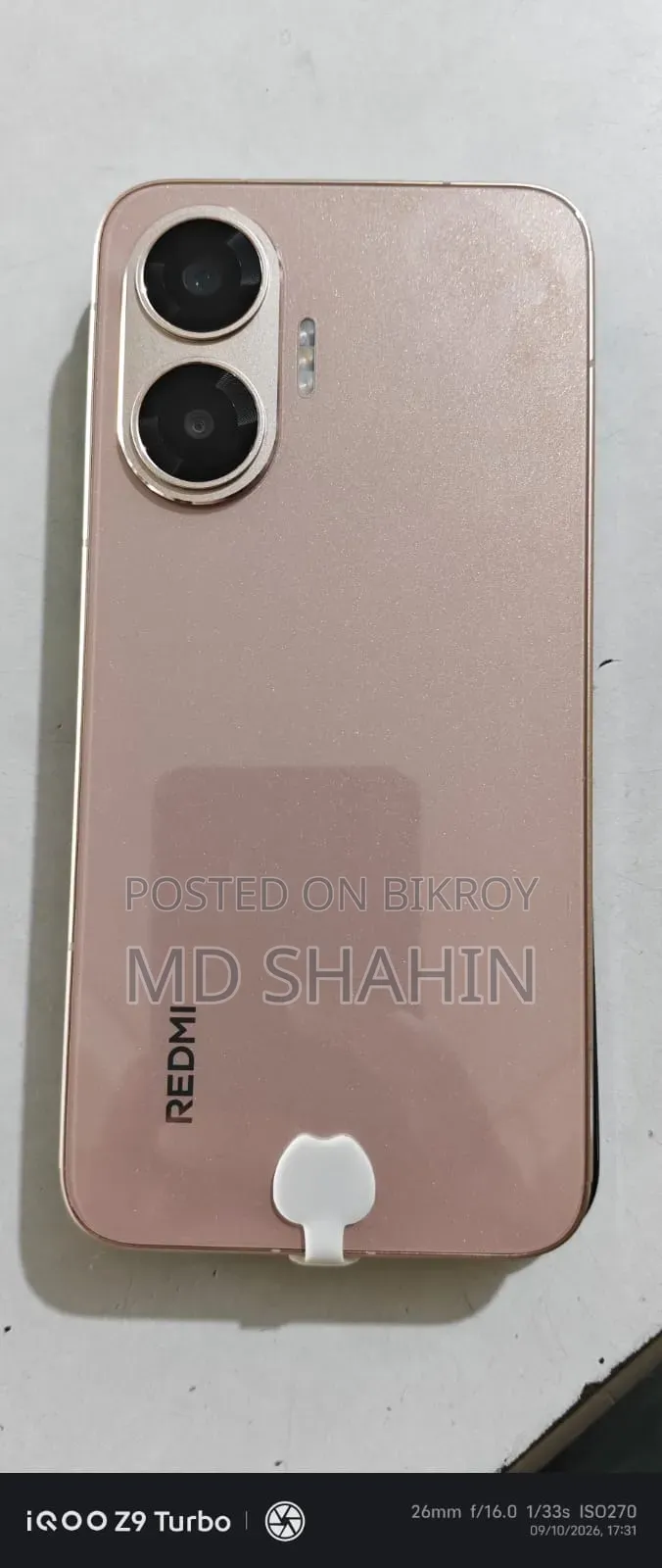 Xiaomi Redmi Turbo 4 Pro ২৫৬ জিবি রোজ গোল্ড
