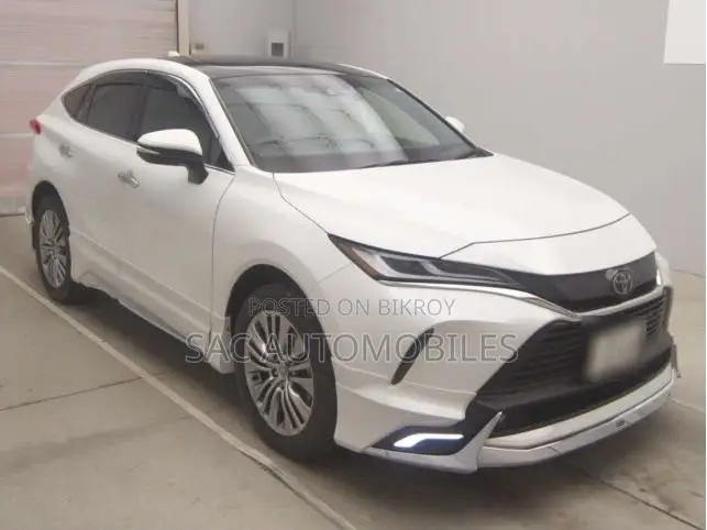 New Toyota Harrier Z Leather Package 2022 Pearl