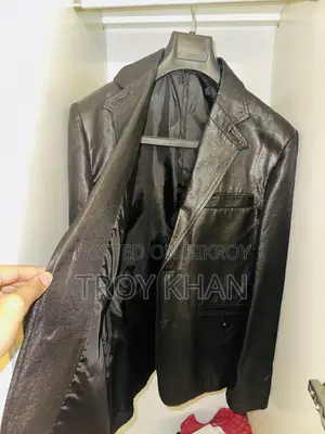 Leather Blazer Faux