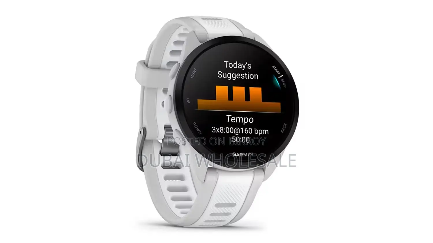 GARMIN FORERUNNER 165 MIST GRAY / WHITEST(Only Pre-Order)