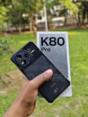 শাওমি রেডমি কে ৮০ আল্ট্রা ২৫৬ জিবি ব্ল্যাক