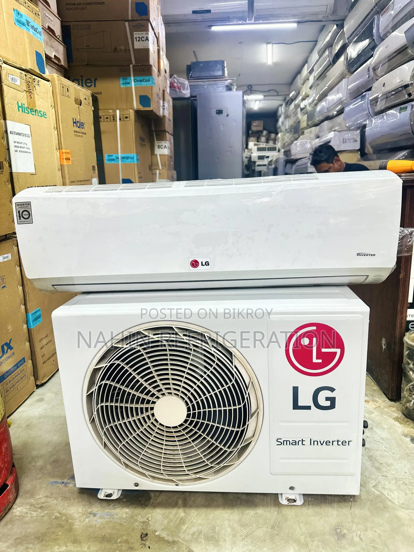 LG 1 Ton Smart Inverter Split Air Conditioner