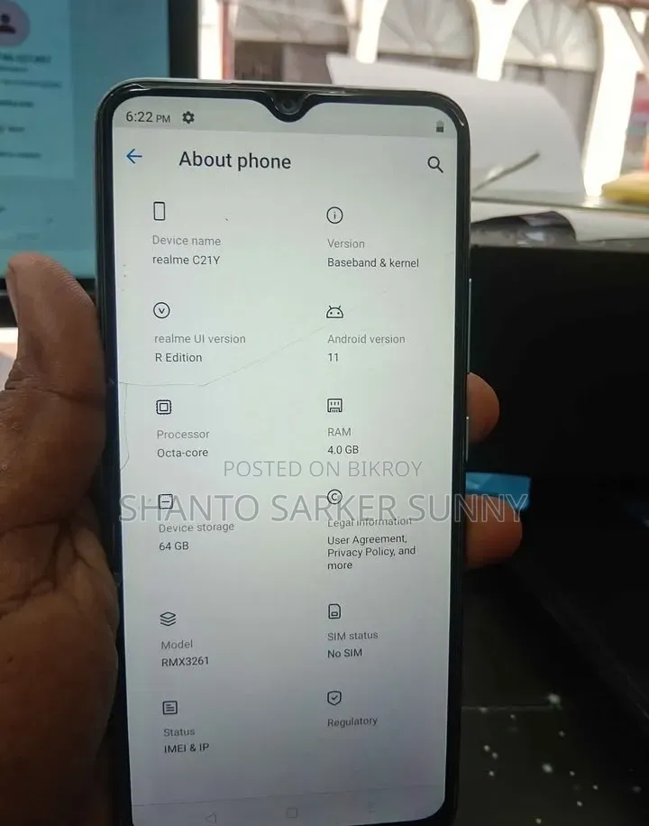 Realme C21Y 32 GB Purple