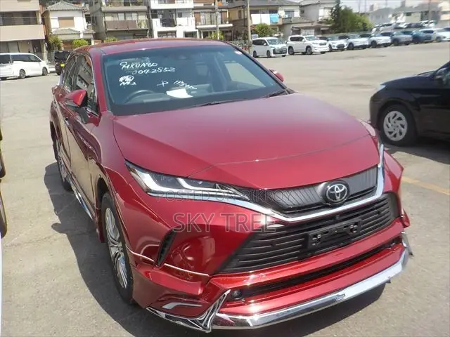 Toyota Harrier 2021 Red
