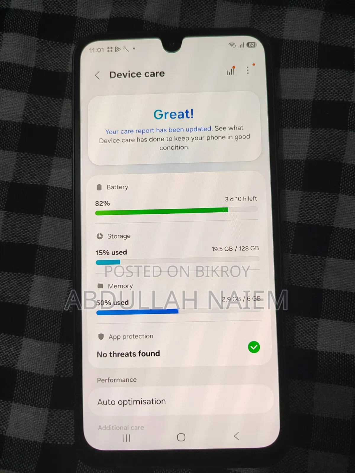 Samsung Galaxy A16 5G 128 GB Graphite