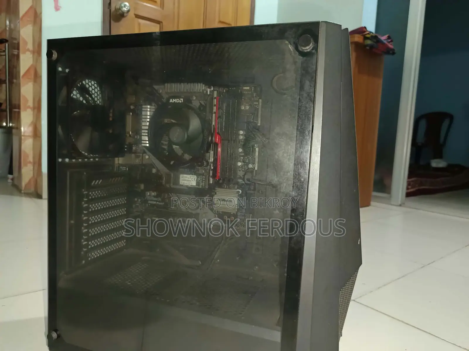 Desktop Computer 8GB AMD Ryzen 5 SSD 256GB