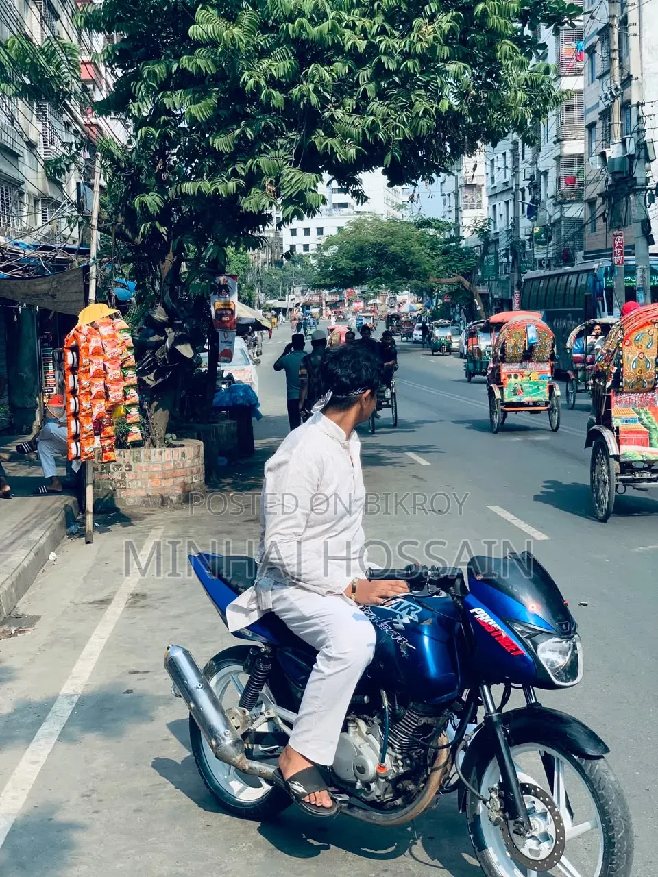 বাজাজ পালসার ১৫০ ২০০৮ নীল