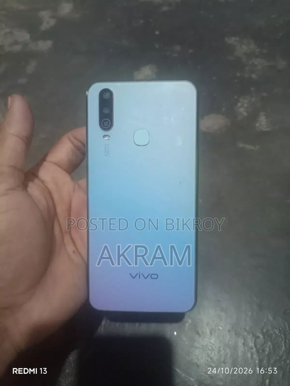 Vivo Y17 128 GB Graphite