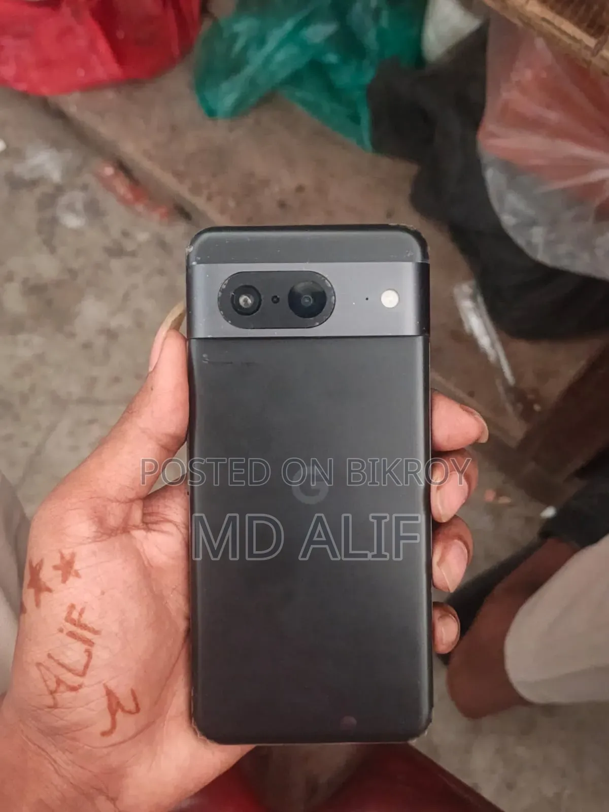গুগল পিক্সেল ৮ ১২৮ জিবি ব্ল্যাক