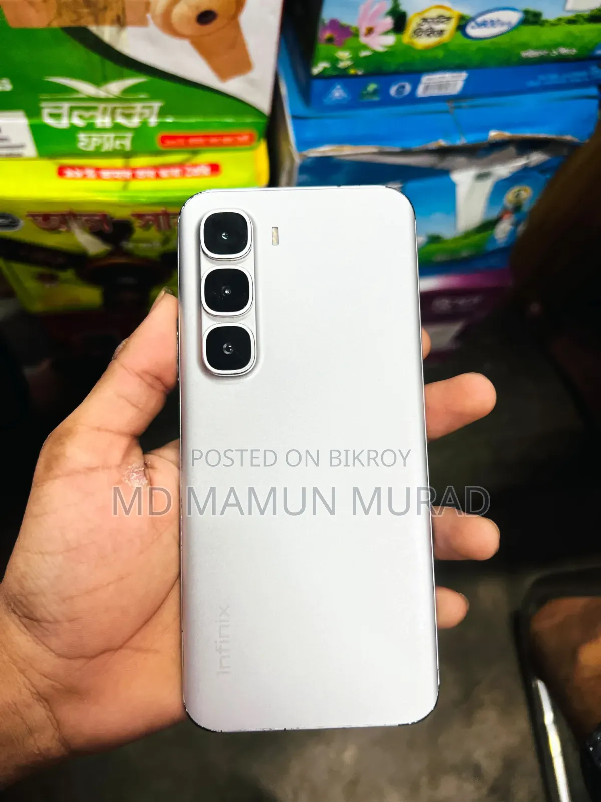 Infinix Hot 60 Pro+ 256 GB Silver