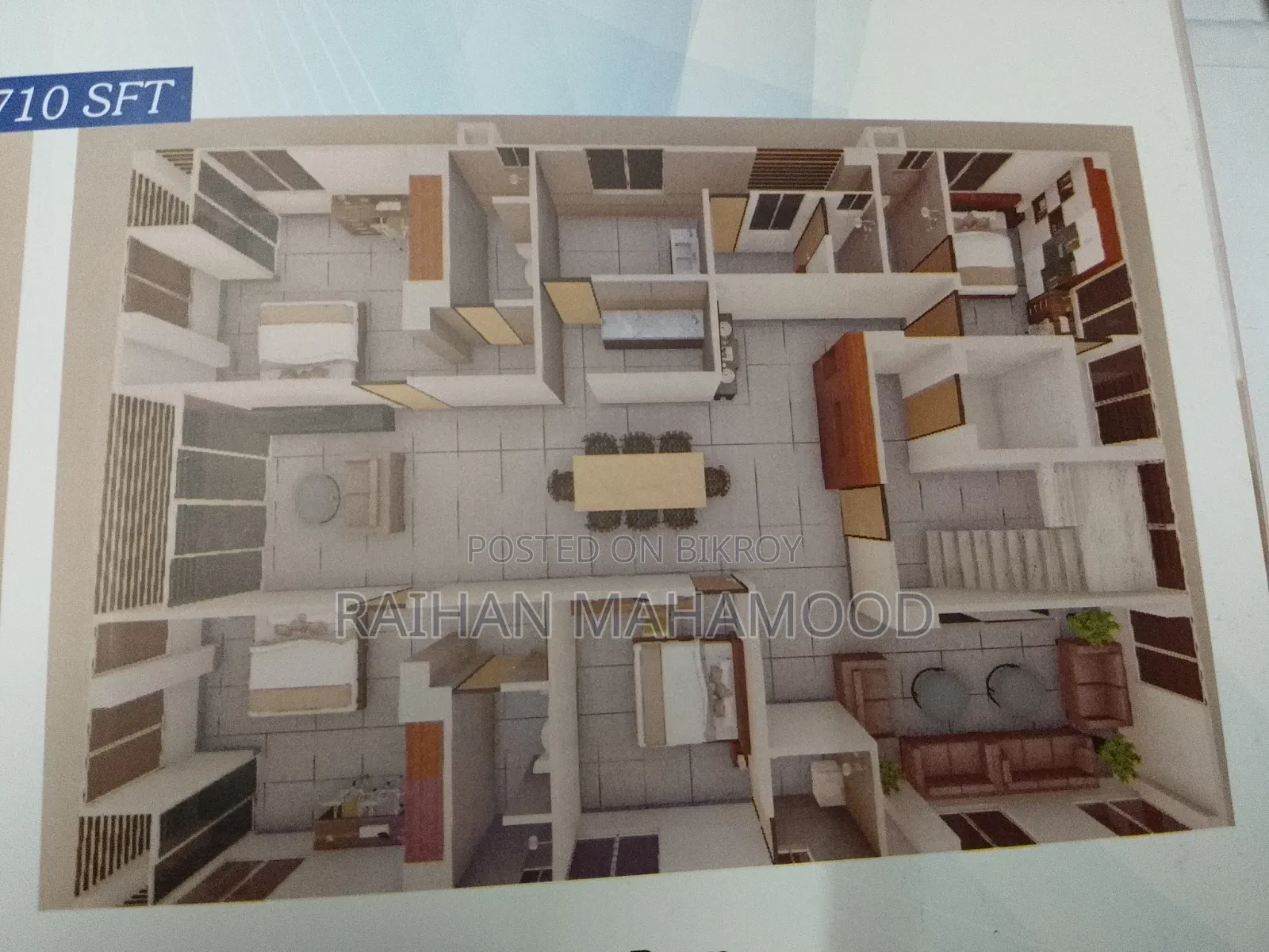 4 Bedroom Apartment in Haseen'S Residence, Jalshiri Abason for sale