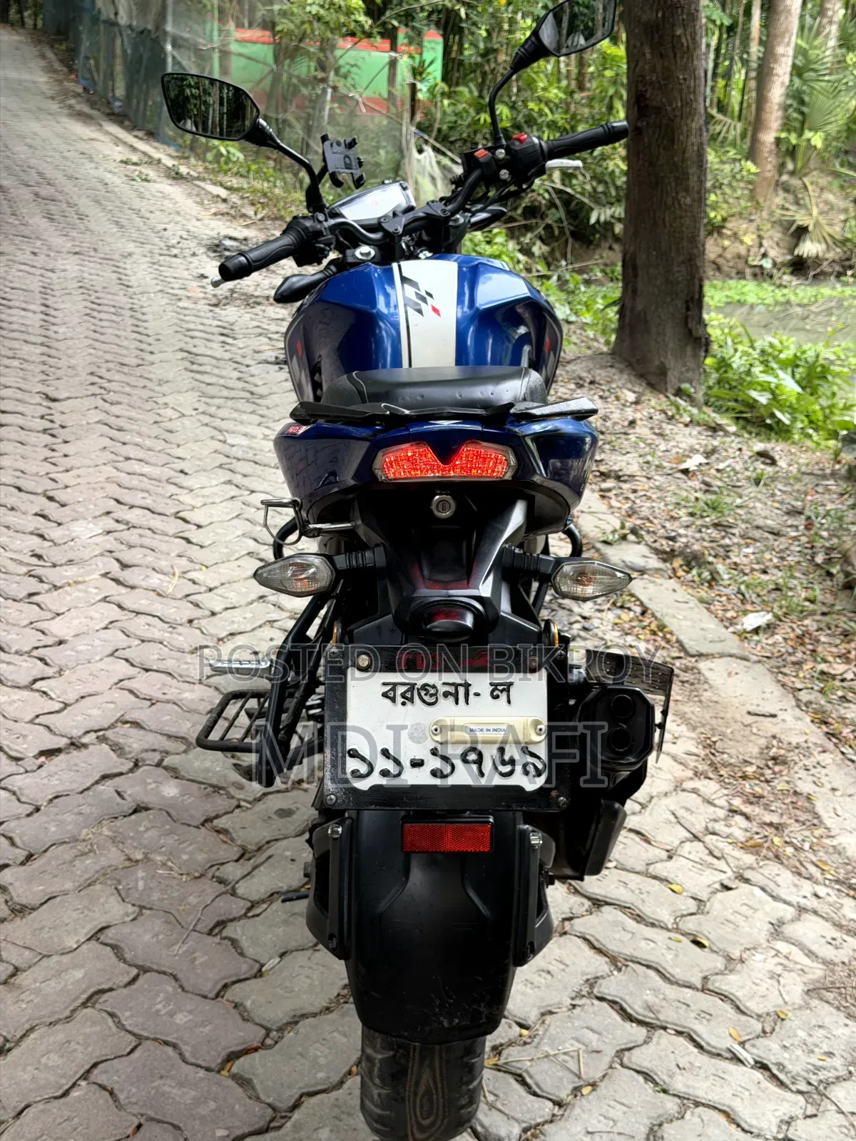 TVS Apache RTR 160 4V 2022 Blue