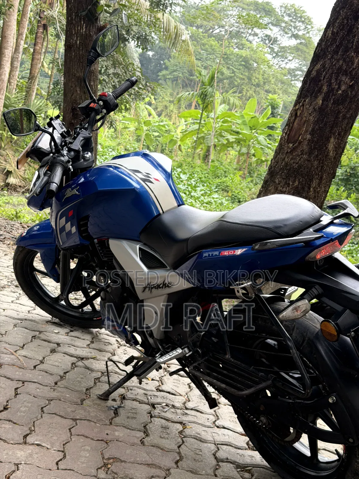 TVS Apache RTR 160 4V 2022 Blue