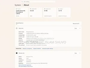 Desktop Computer 16GB Intel Pentium HDD+SSD 16 GB