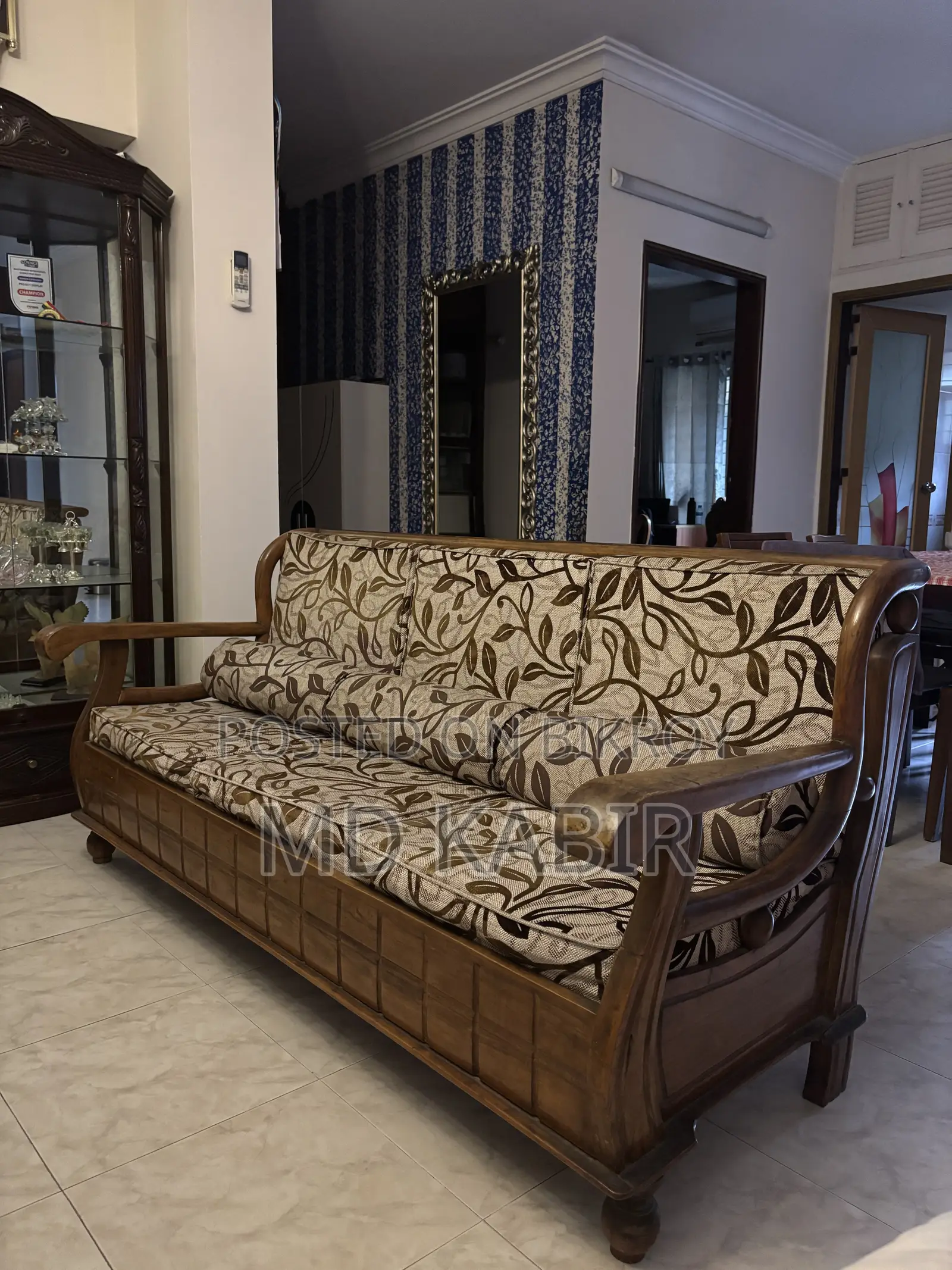 সেগুন কাঠ সোফা সেট